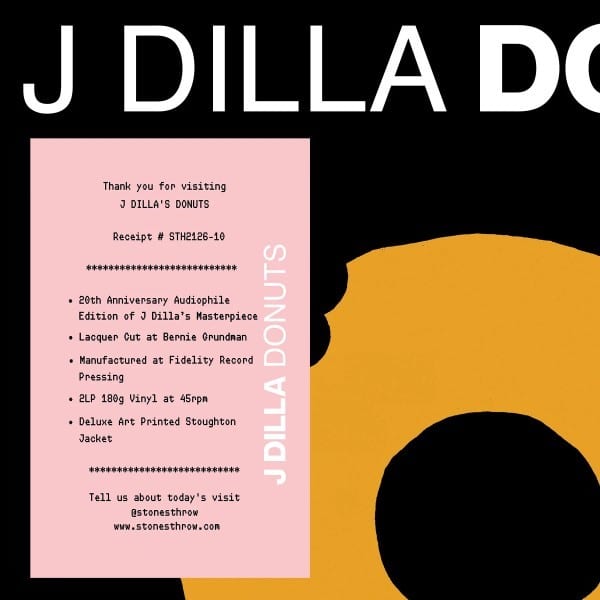 J Dilla - Donuts - Audiophile Edition - STH2126-10 - STONES THROW