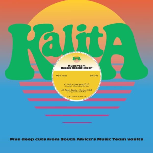 Various - Music Team Boogie Essentials EP - KALITA12026 - KALITA RECORDS
