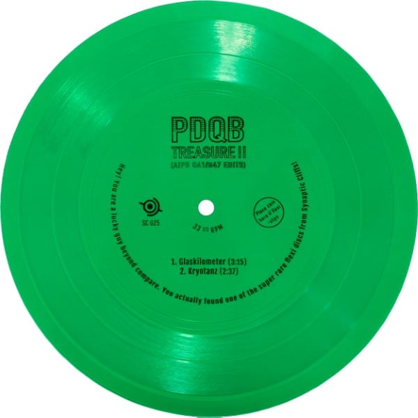 Pdqb - Treasure Ii (green) - SC025 - SYNAPTIC CLIFFS