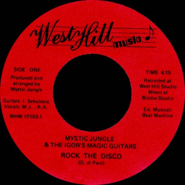 Mystic Jungle/the Igor's Magic Guitars - Rock The Disco/shaba Riddim - WHM10183 - PERIODICA