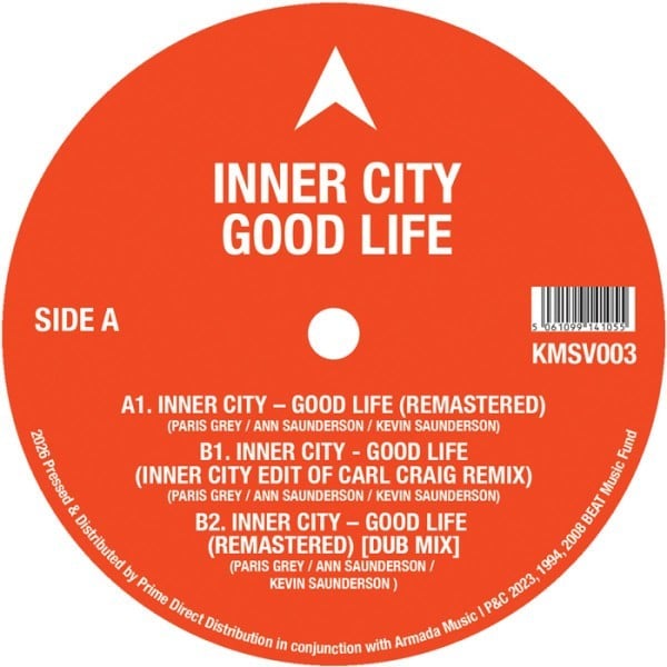 Inner City - Good Life - KMSV003 - KMS