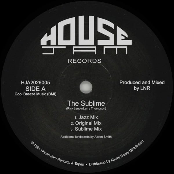 Tikkle - The Sublime / Bubbles - HJA2026005 - HOUSE JAM