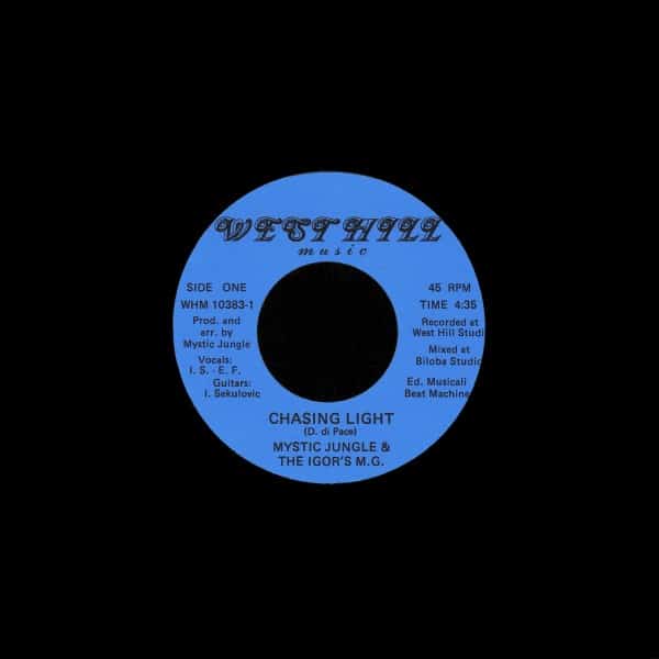 Mystic Jungle - Chasing Light / Under Pressure - WHM10383 - WEST HILL MUSIC