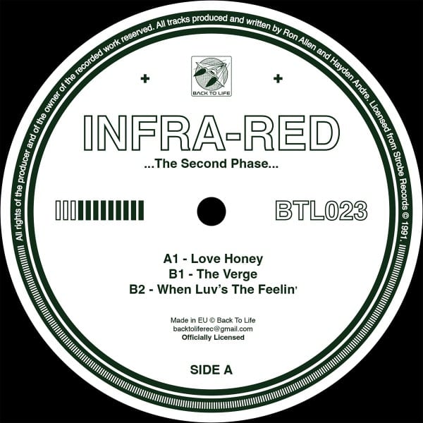 Infra Red - The Second Phase - BTL023 - BACK TO LIFE
