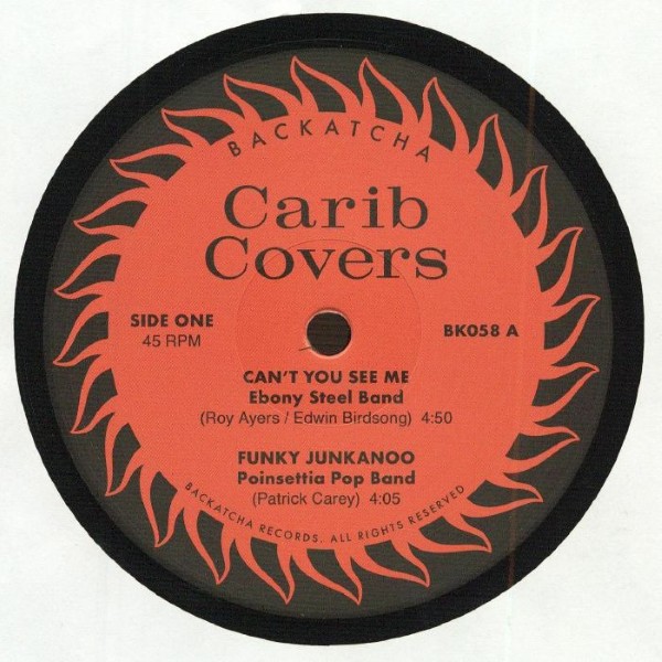 Various - Carib Covers Ep - BK058 - BACKATCHA RECORDS
