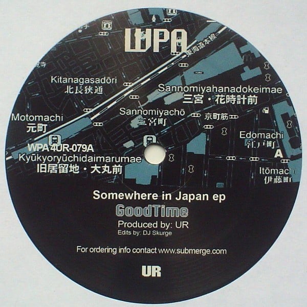 Ur - Somewhere In Japan - UR-079 - UNDERGROUNG RESISTANCE