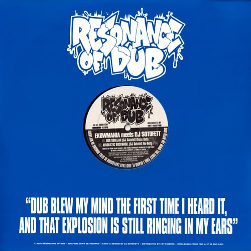 Ekowmania/dj Sotofett - Dub Souljah - RDUB-1201 - RESONANCE OF DUB