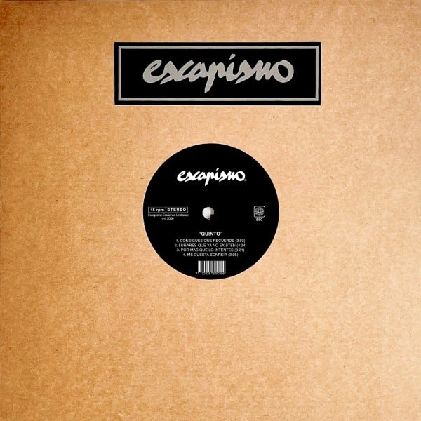 Escapismo - Quinto - 7132826ESC006 - ESCAPISMO EDICIONES LIMITADAS
