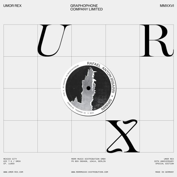 Rafael Anton Irisarri - Sirimiri - URXX-CLXVI - UMOR REX